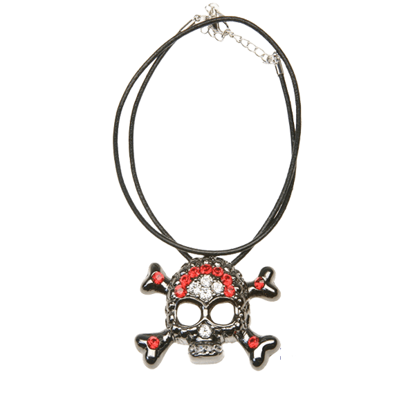 Skull n Crossbones - Red & Clear - Image 2
