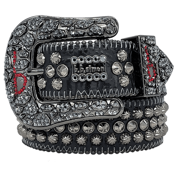 bbsimon ベルト BBSIMON BELTS WHIT SWAROVSKI CRYSTAL AND ITALIAN LEATHER MADE IN USA