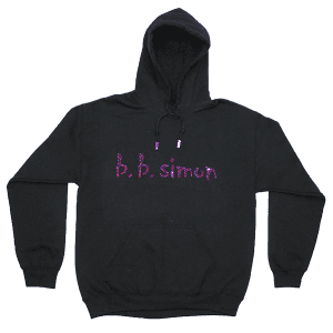 Skull & Bones Hoodie- Black Volcano