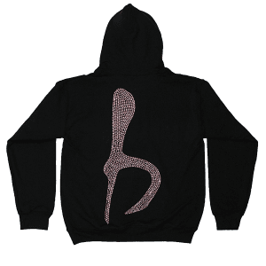 Classic 'b' Logo Hoodie- Black AB