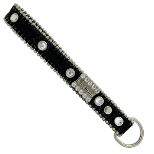 Keychain Handle - Black & Clear
