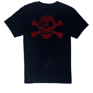 BB Simon Skull & Bones Tee - Red