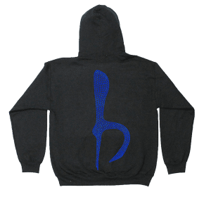 Classic 'b' Logo Hoodie - Blue