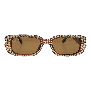 BB Crystal Sunglasses - Golden Brown