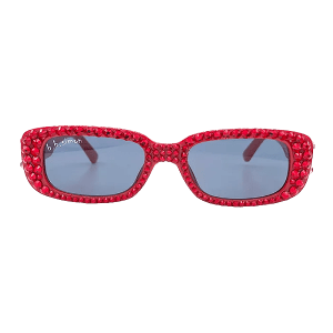 BB Crystal Sunglasses – Ruby Red