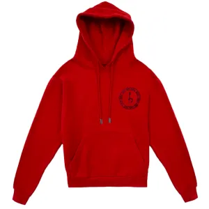 Emblem Hoodie - Red/Black