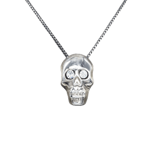 Silver 925 - Single Skull Necklace