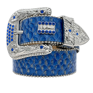 Trojan Classic Blue Snakeskin