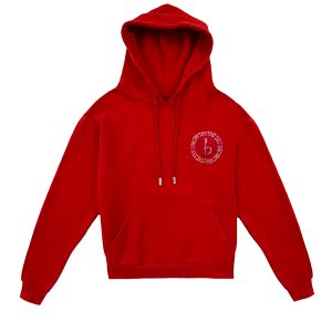 Emblem Hoodie - Red/AB