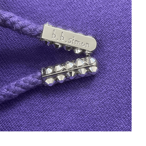 Emblem Sweatpants - Purple/Chrome - Image 2