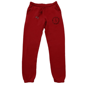 Emblem Sweatpants -  Red/Black