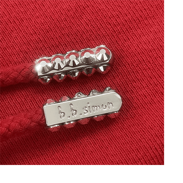 Emblem Sweatpants - Red/Chrome - Image 2