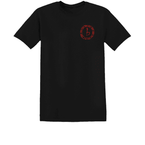 Emblem Tee - Black/Red