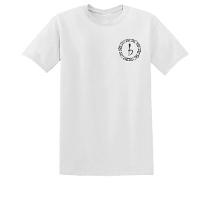 Emblem Tee - White/Jet