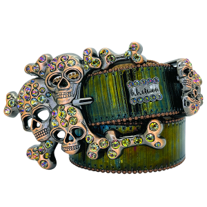 Black Rainbow Skull Pile