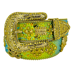 Agatha - Iridescent Gold Python