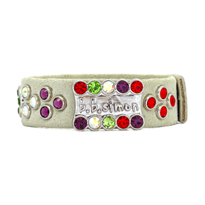 Thin Cuff 2 Suede White