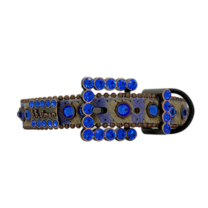 Pet Collar Zebra Purple