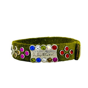 Thin Cuff 2 Suede Green