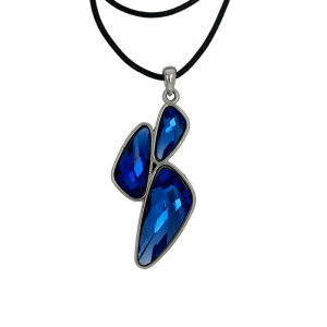 Trinity Brilliance Necklace Sapphire