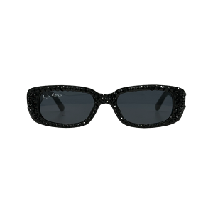 BB Crystal Sunglasses - Black on Black