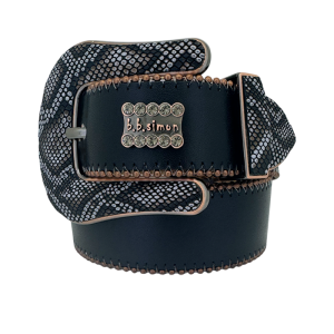 The Amir- Black/Coiled Serpent-Copper/ B.D.