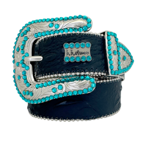 Classic Western Black /Blue Zircon
