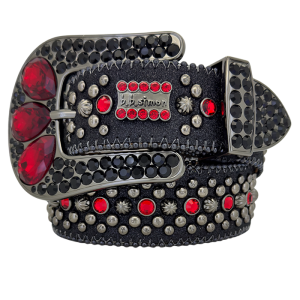 Vivian - Red Garnet - Black Static/Jet