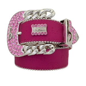 Brooklyn - Pink bb Pattern  - Silver