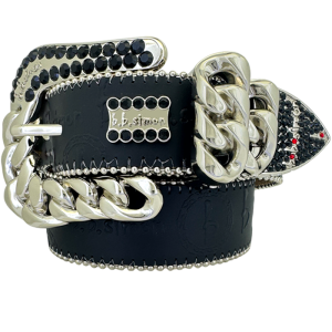 Demi - Black bb Pattern  - Silver