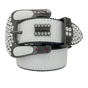 Classic Double b White/Black- Clear