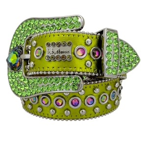 Nikko Heart sheen green- Volcano / Silver