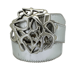 Silver Chaos 'b'- Silver JetHem