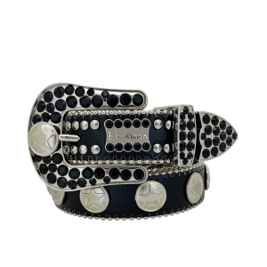 Skinny Star Power Black Ink/Silver- Jet