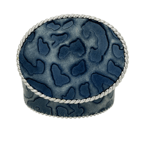 Elysian - Navy Blue Cheetah