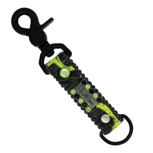 Keychain Slime Electric yellow/ Peridot