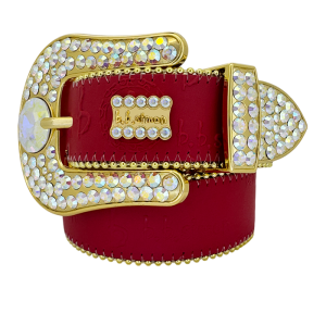 Classic Big AB Crystal- Red BB Pattern