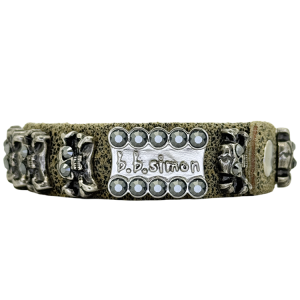 Thin Cuff full Skull Khaki - JetHem