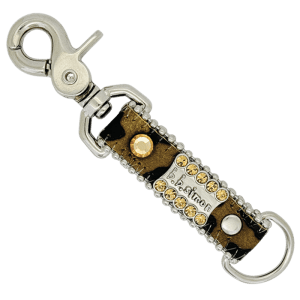 Keychain - Brown Panther/ Colorado / Silver