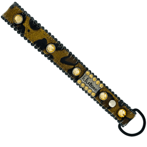 Keychain Handle -Brown Panther/ Colorado / Black