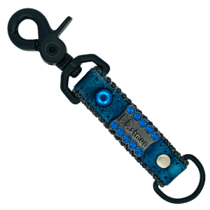 Keychain - Blue Panther/ Capri Blu / Black