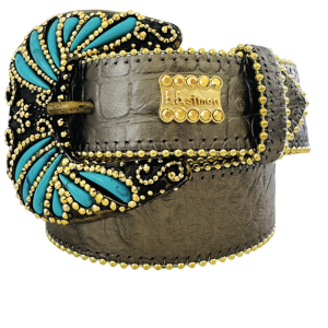 Shimmer olive Green / Turquoise