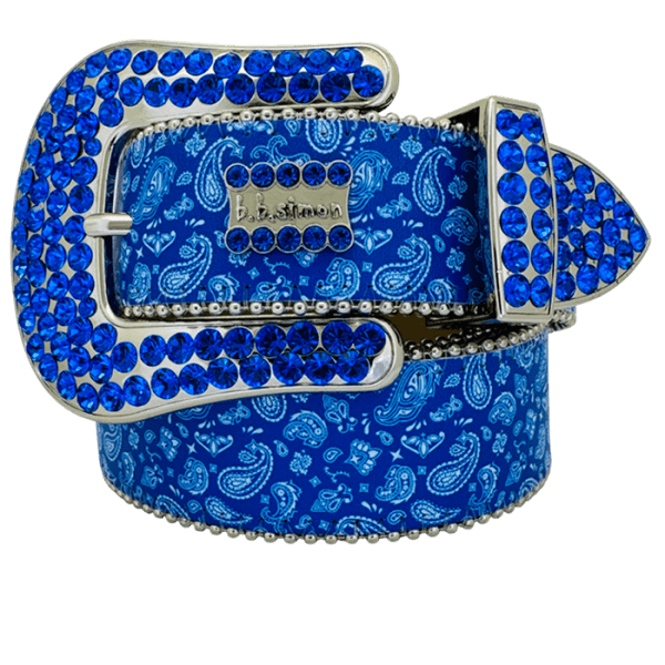 Classic - Blue Bandana / Sapphire - Silver - B.B. Simon®