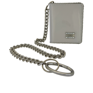 Chain Wallet - Glossy Lt.Gray