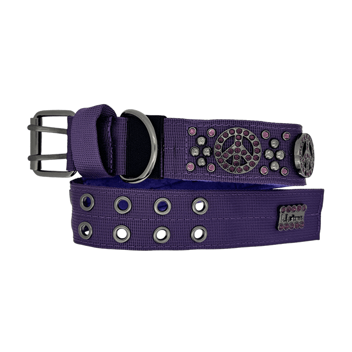 Pet Collar - Peace / Amethyst - Image 6