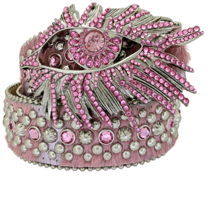 Sentinel Eye Trojan - Acid Wash Pony hair / Rose