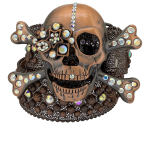 Crystal Eye Skull - AB / Copper