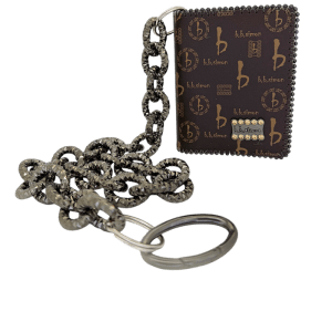 Chain Wallet - Brown BB Pattern / Colorado