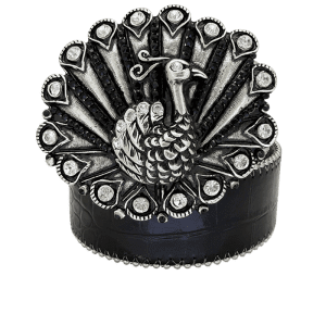 Peacock - Black / Jet