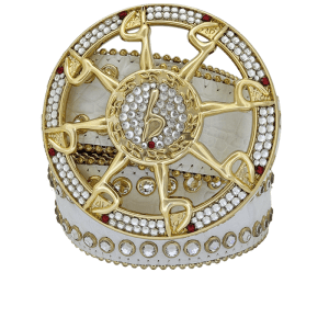 Crystal 'b' Wheel Gold - Darband / Clear